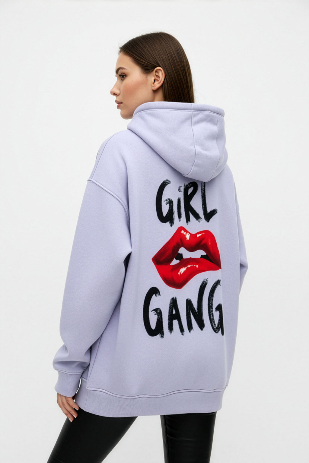 GIRL GANG Oversized Hoodie - Premium Streetwear