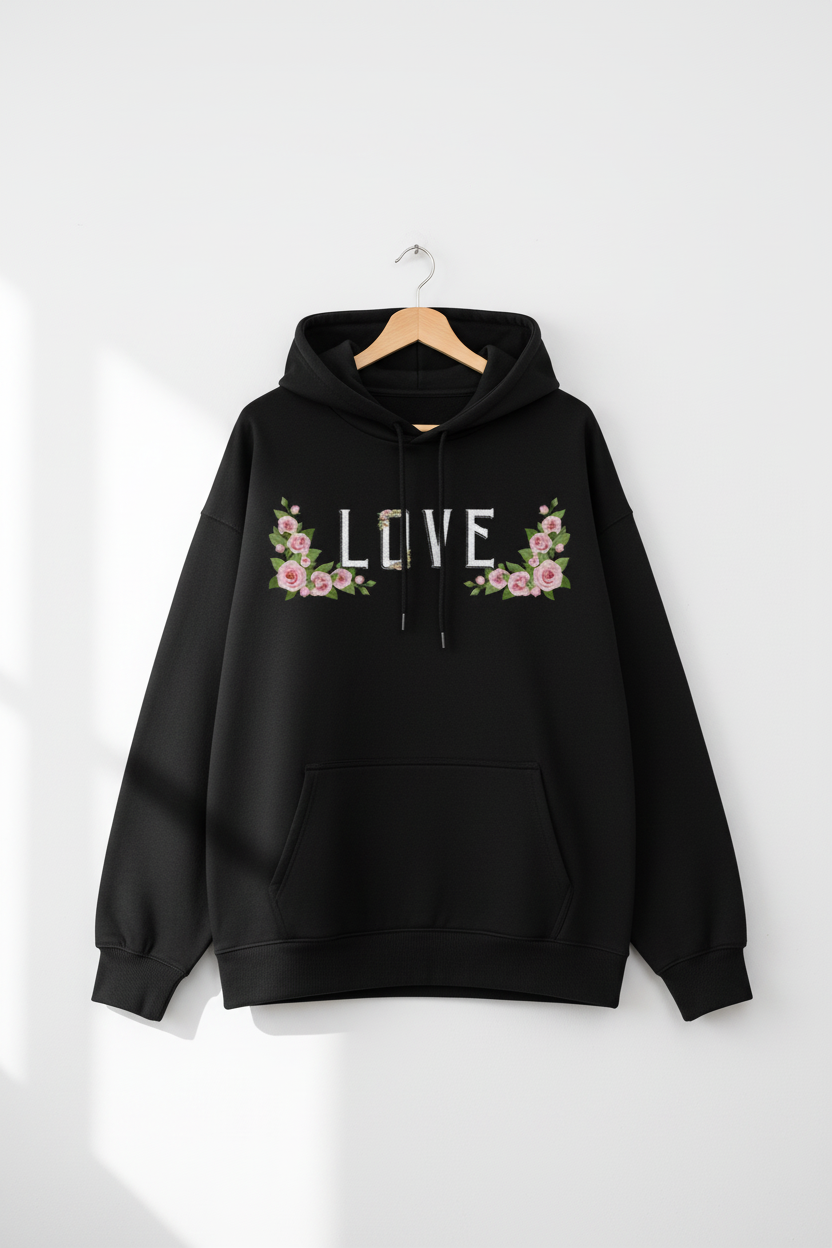 LOVE Oversized Unisex Hoodie - Premium Streetwear