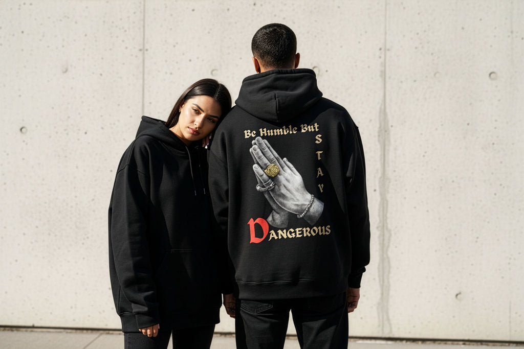 BE HUMBLE Premium Oversized Unisex Hoodie