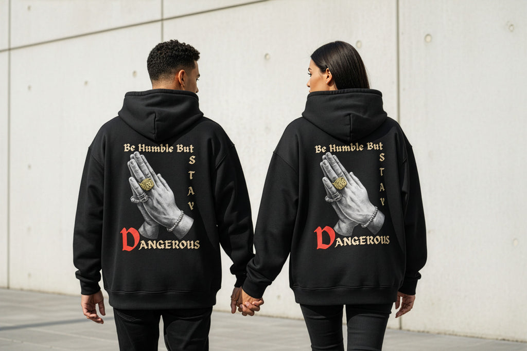 BE HUMBLE Premium Oversized Unisex Hoodie