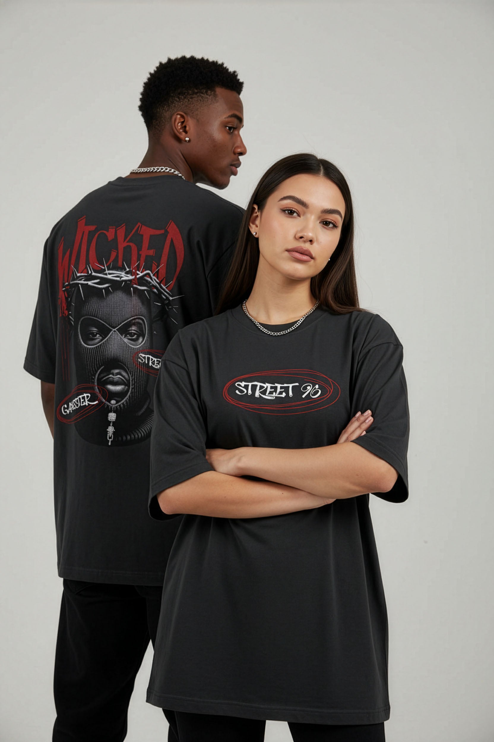 WICKED STREET Unisex Oversized Classic T-Shirt