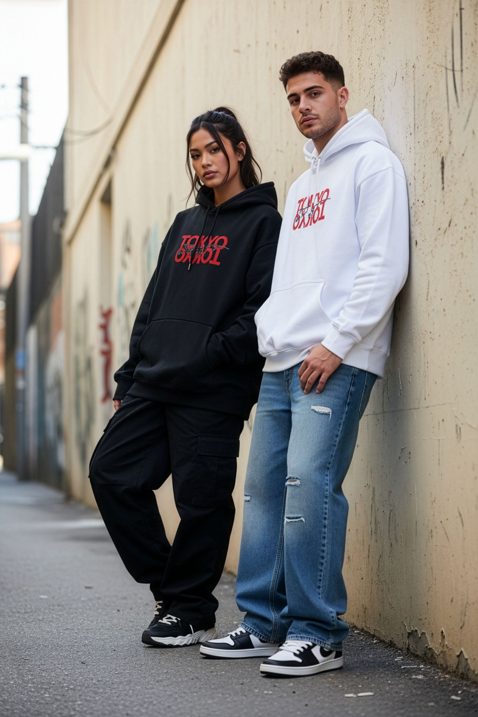 TOKYO Oversized Unisex Hoodie - Premium Streetwear