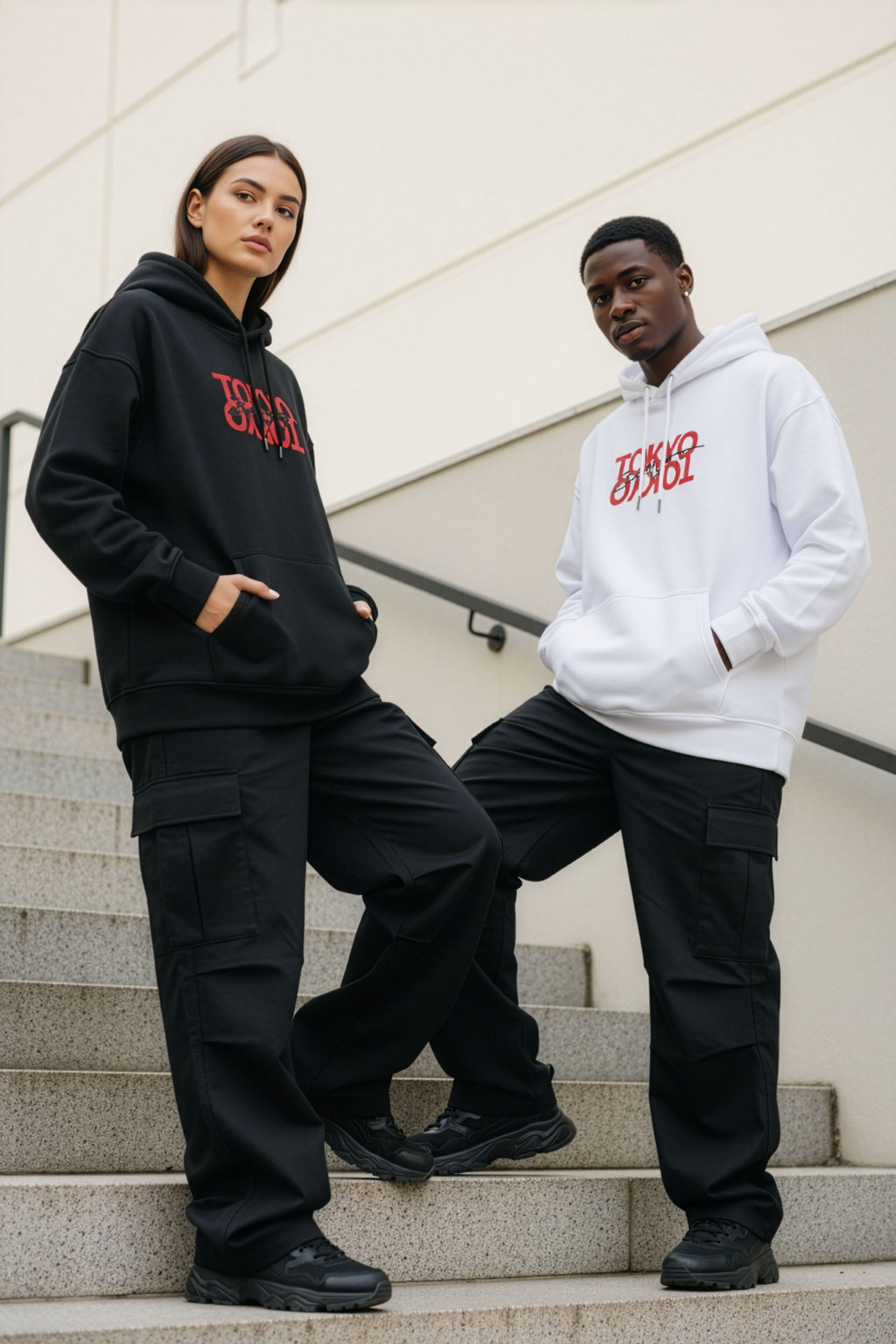 TOKYO Oversized Unisex Hoodie - Premium Streetwear