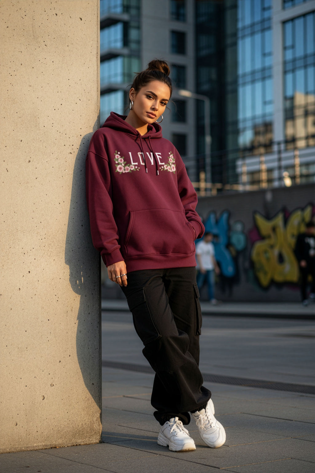 LOVE Oversized Unisex Hoodie - Premium Streetwear