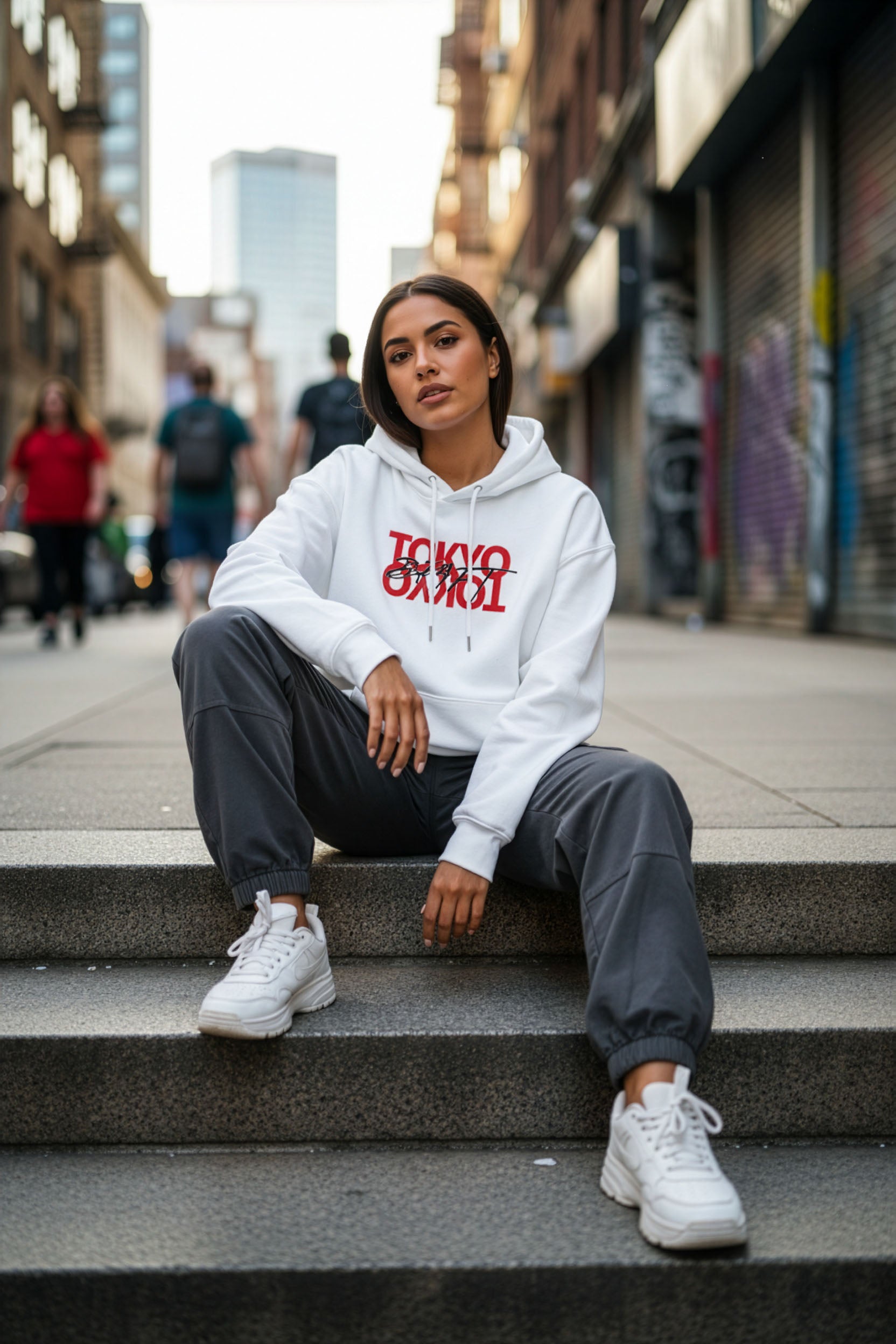 TOKYO Oversized Unisex Hoodie - Premium Streetwear