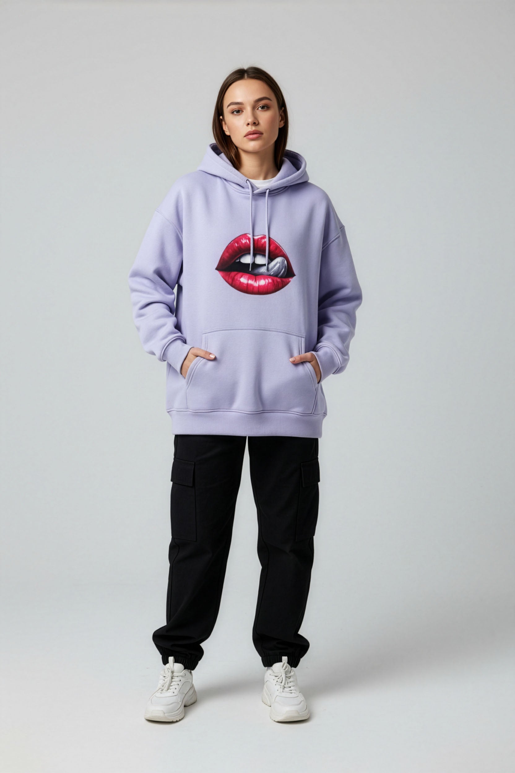 GIRL GANG Oversized Hoodie - Premium Streetwear