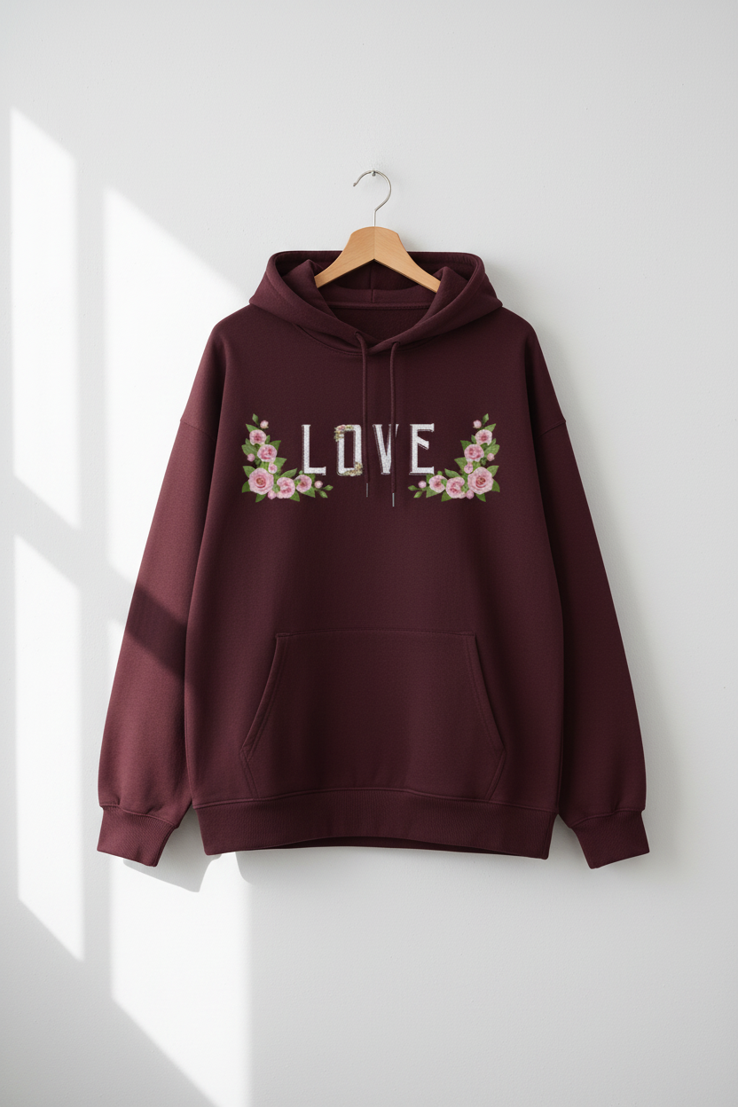 LOVE Oversized Unisex Hoodie - Premium Streetwear
