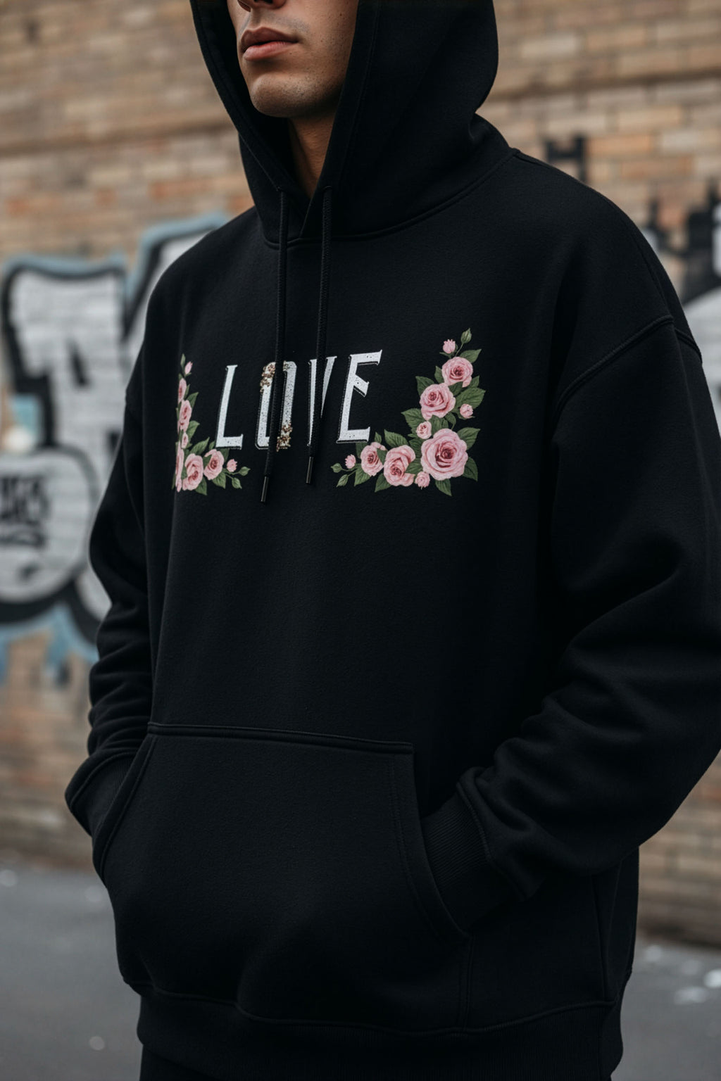 LOVE Oversized Unisex Hoodie - Premium Streetwear
