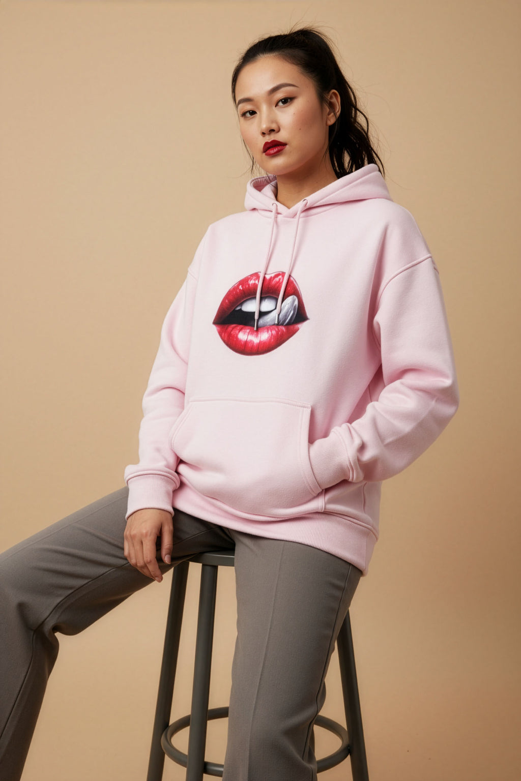 GIRL GANG Oversized Hoodie - Premium Streetwear